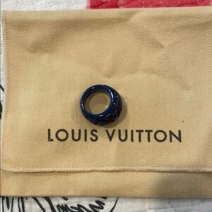 Louis Vuitton Blue Circular Accessory